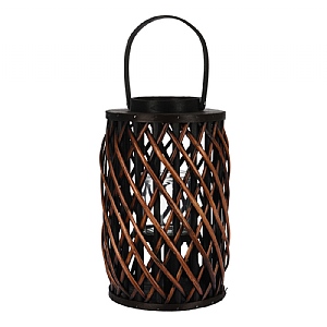 Willow Lantern Brown 40cm