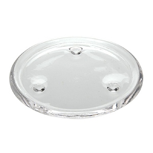 Glass Candle Plate 14cm