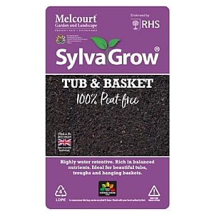 Melcourt Sylva Grow Tub & Basket Peat Free 40L
