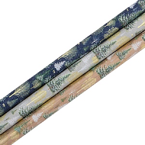 Frosty Grove 2m Wrapping Paper (Assorted Designs)