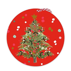 Festive Tree Gift Tags (Pack of 6)
