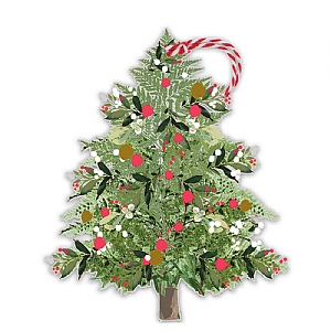 Festive Tree Gift Tags (Pack of 6)