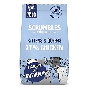 Scrumbles Dry Kitten Food - Chicken (750g)