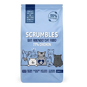 Scrumbles Dry Kitten Food - Chicken (2.5kg)