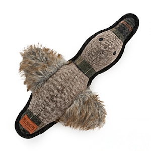 Ancol Heritage Tweed Duck Dog Toy (36cm)
