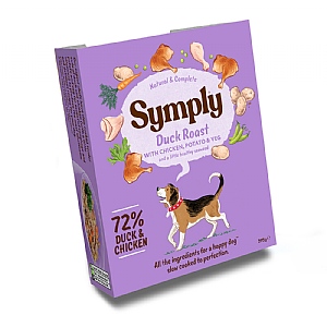 Symply Grain Free Duck Roast Wet Dog Food - Adult (396g)