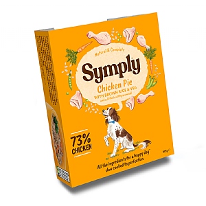 Symply Chicken Pie Wet Dog Food - Adult ( 396g)