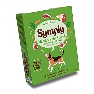 Symply Meadow Raised Lamb Wet Dog Food - Adult (396g)