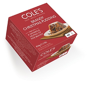 Cole's Brandy Christmas Pudding 454g