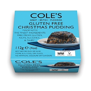 Cole's Gluten Free Nut & Alcohol Free Pudding 112g