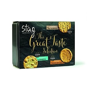 Stag  Great Taste Savoury Biscuit Tin 250g