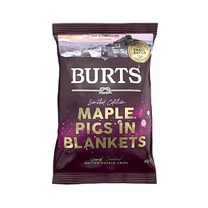 Burts Chips Maple Pigs in Blankets Crisps 40g