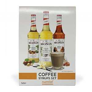 Monin Coffee Syrup Gift Set (3 x 5cl)