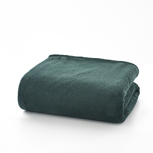 Deyongs Snuggle Throw Dark Green - 140 x 180cm