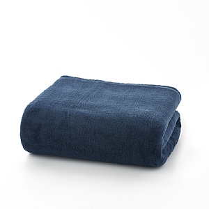 Deyongs Snuggle Throw Dark Navy - 140 x 180cm