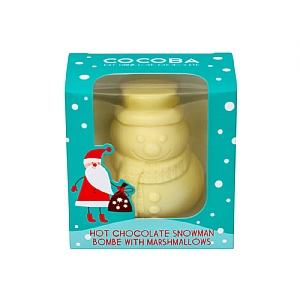 Cocoba Snowman Hot Choc Bombe 50g