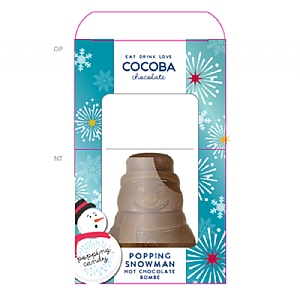 Cocoba Popping Candy Snowman Bombe 50g