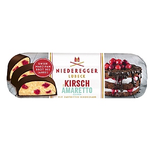 Niederegger Kirsch Amaretto Marzipan Loaf 125g