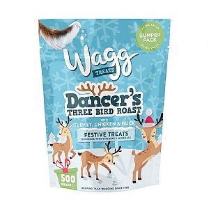 Vixen's Wagg Treats 3 Bird Roast 500g