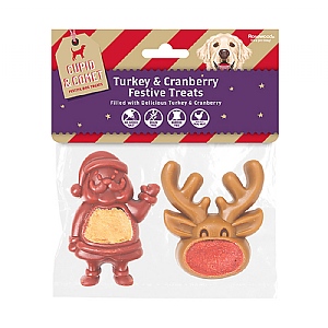 Rosewood Filled Santa & Reindeer Treats 100g