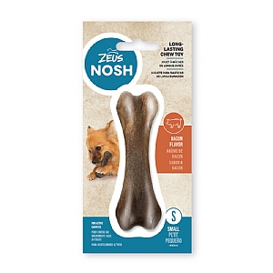Zeus Nosh Strong Chew Bone - Bacon Flavour (Small)