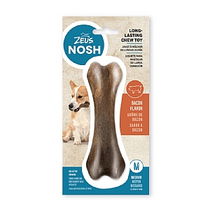 Zeus Nosh Strong Chew Bone - Bacon Flavour (Medium)