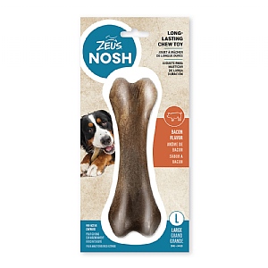 Zeus Nosh Strong Chew Bone - Bacon Flavour (Large)