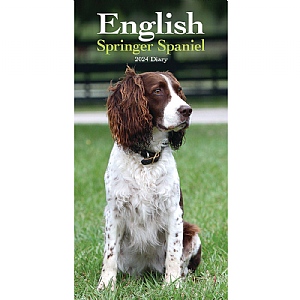 English Springer Spaniels Slim 2024 Diary