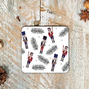 Toasted Crumpet Nutcracker Pure Single Coaster
