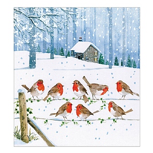 Woodmansterne Festive Friends Charity Christmas Cards