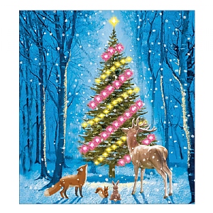 Woodmansterne Around The Tree Charity Christmas Cards