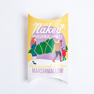 The Naked Marshmallow Co. Honeycomb & Choc Gourmet Marshmallows 150g
