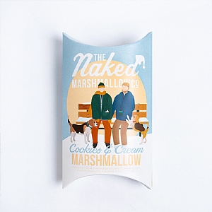 The Naked Marshmallow Co. Cookies & Cream Gourmet Marshmallows 150g