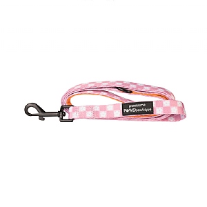 Pawsome Paws Boutique Checkered Flowers Lead