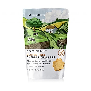 The Fine Cheese Co. Gluten Free Cheddar Crackers 45g