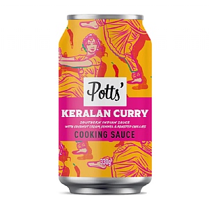 Potts Keralan Southern Indian Curry Sauce Can (330g)
