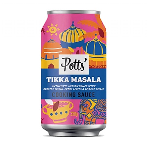 Potts Tikka Masala Curry Sauce Can (330g)