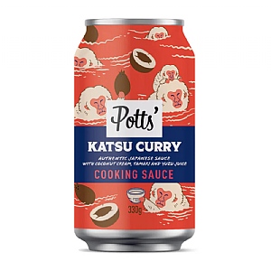 Potts Katsu Curry Sauce Can (330g)