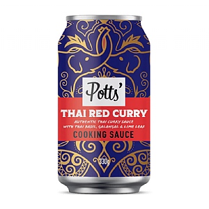 Potts Thai Red Curry Sauce Can (330g)