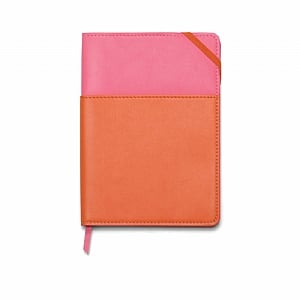 Designworks Ink Vegan Pocket Journal - Pink Chili