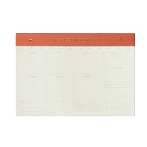 Designworks Ink Weekly Notepad - Week Agenda