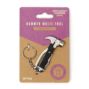 Gentlemens Hardware Mini Hammer Multi-Tool