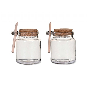 Garden Trading Sprinkle Jars Wooden Spoon - Set of 2