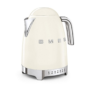 Smeg Variable Temperature Kettle 1.7L Cream (KLF04CRUK)
