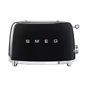 Smeg 2 Slice Toaster Black (TSF01BLUK)