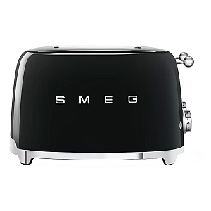 Smeg 4 Slice Toaster Black (TSF03BLUK)