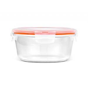 LocknLock Ovenglass Round Food Container with lid (650ml)