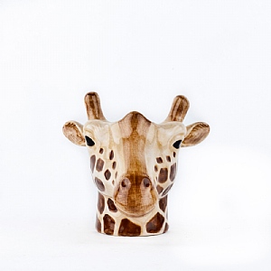 Quail Giraffe Face Egg Cup