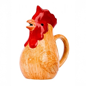 Quail Buff Orpington Jug - Medium