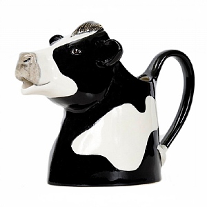 Quail Friesian Cow Jug - Medium